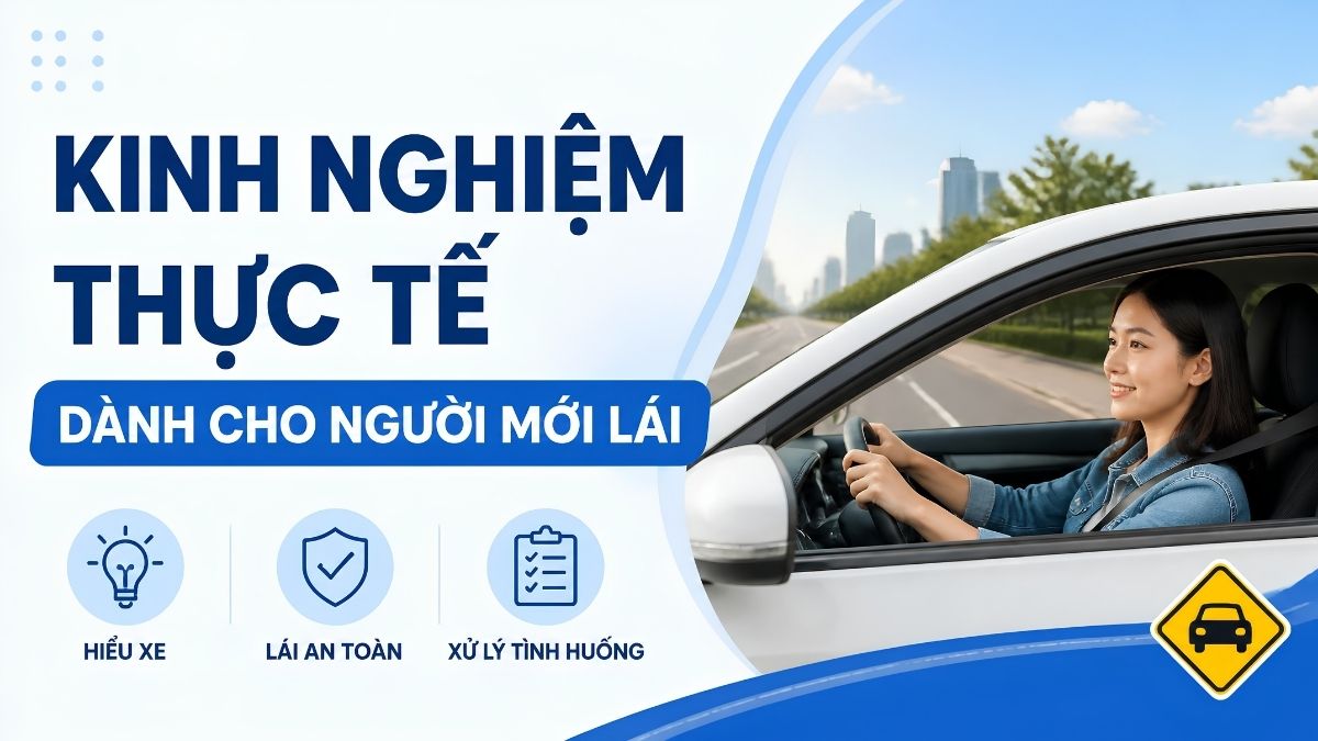 Kinh nghiệm thực tế dành cho người mới lái Kinh nghiệm thực tế dành cho người mới lái